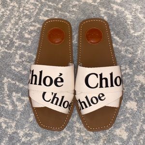 Chloe Woody Mule Sandals